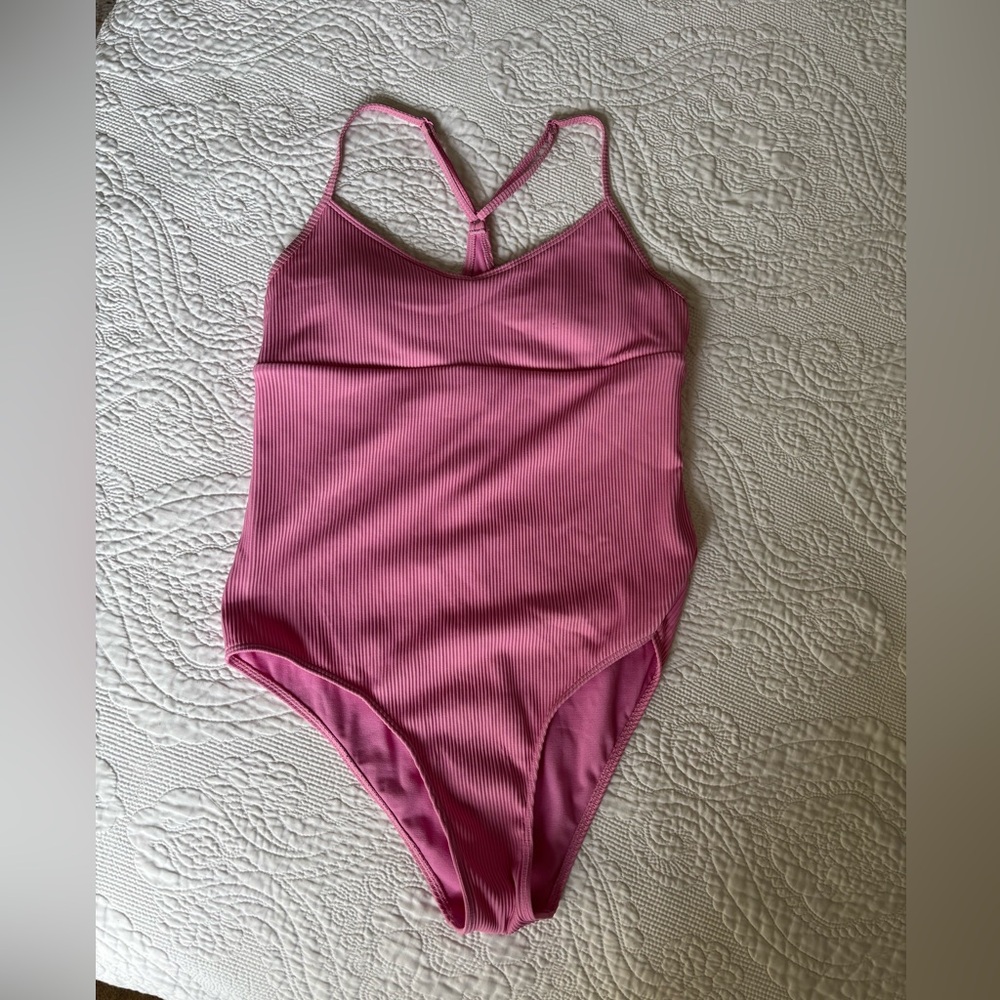 Bubblegum Pink Roxy One piece Swimsuits
